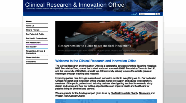 sheffieldclinicalresearch.org