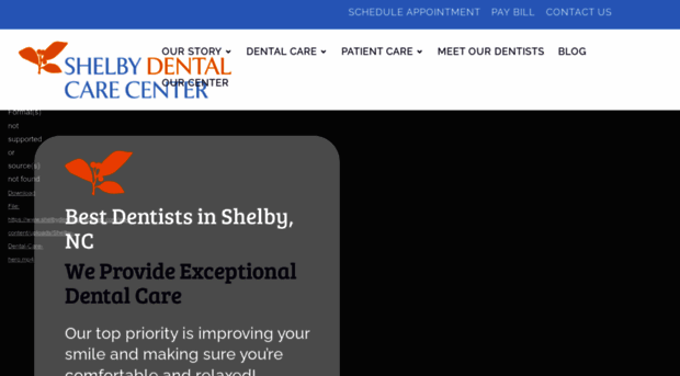 shelbydentalcarecenter.com