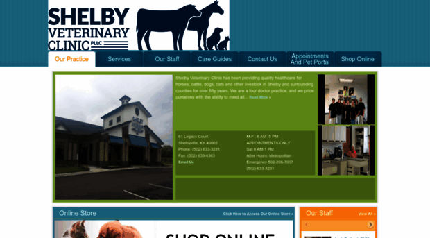 shelbyveterinaryclinic.com