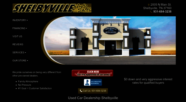 shelbyvilleautosales.com