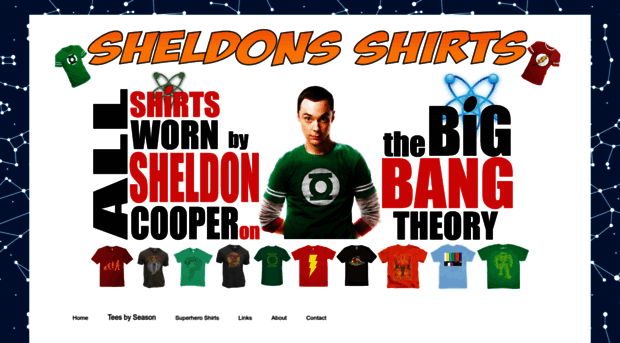 sheldoncoopersshirts.com