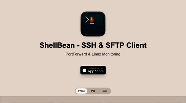 shellbean.app