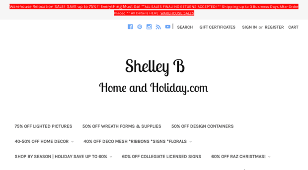 shelleybhomeandholiday.com