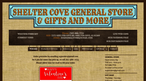 sheltercovegeneralstore.com