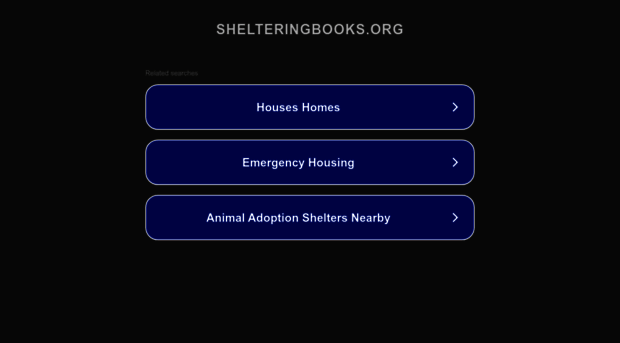 shelteringbooks.org