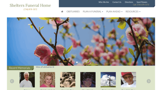 sheltersfuneralhome.com