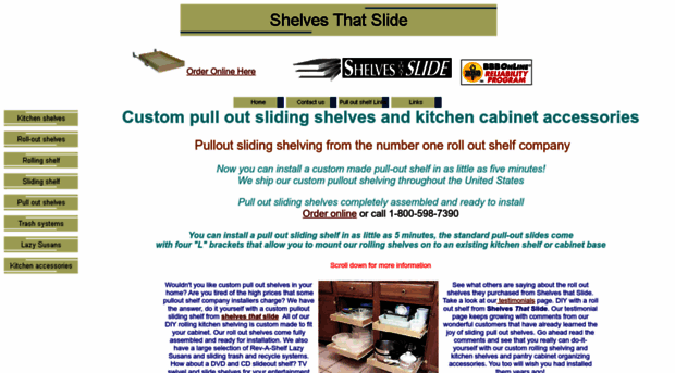 shelvesthatslide.net