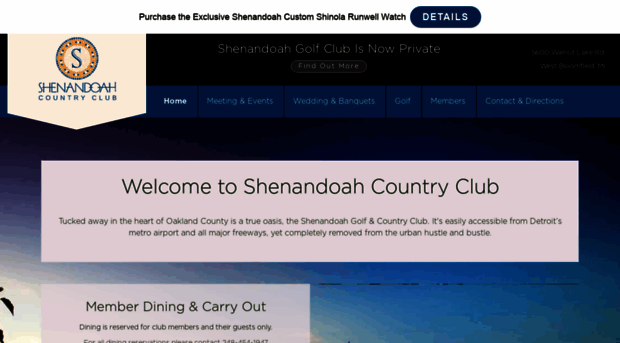 shenandoahgolfclub.com