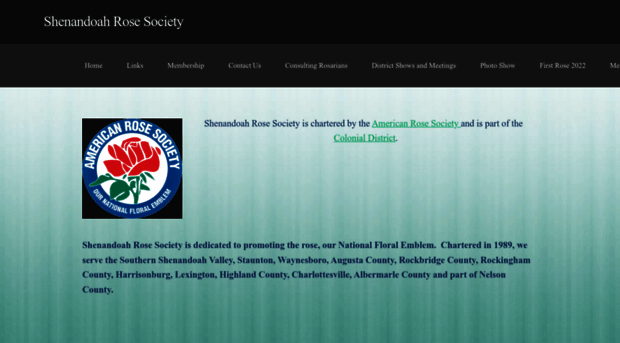 shenandoahrosesociety.org