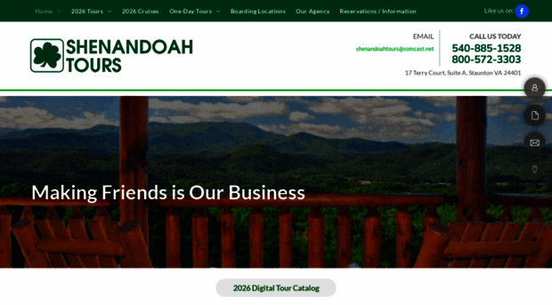 shenandoahtours.com