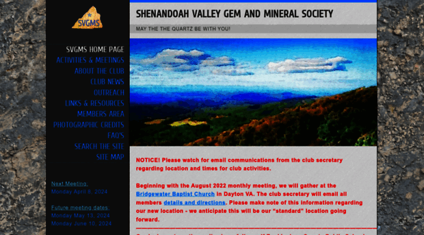 shenandoahvalleyrockclub.org