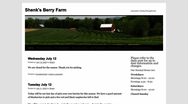 shenkberryfarm.com