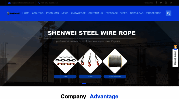 shenwei-steelwirerope.com