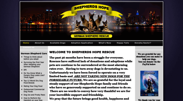 shepherdshoperescue.org