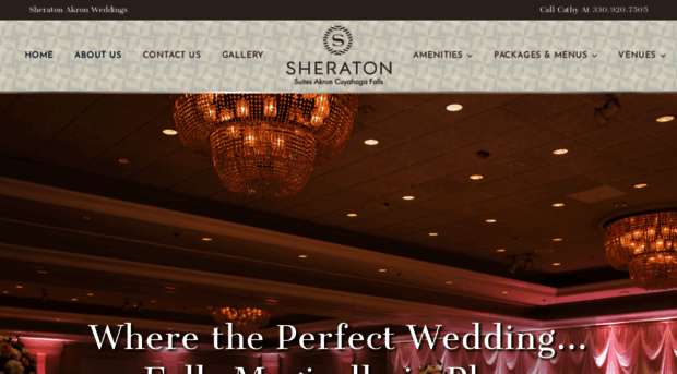 sheratonakronweddings.com