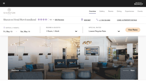 sheratonhotelnewfoundland.com