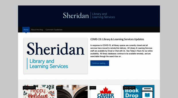 sheridanlibraryservicesnews.wordpress.com