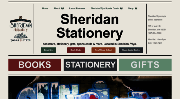 sheridanstationerybooks.com