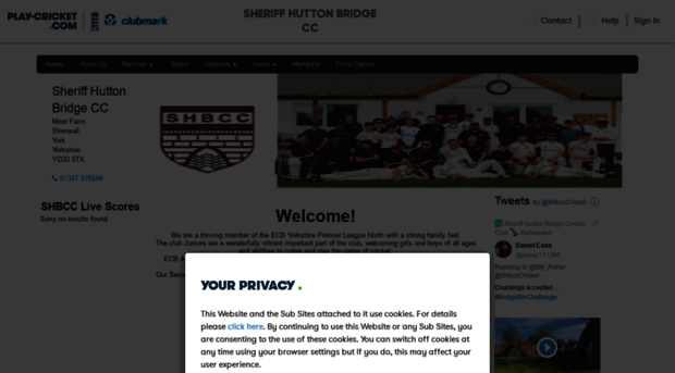 sheriffhuttonbridge.play-cricket.com