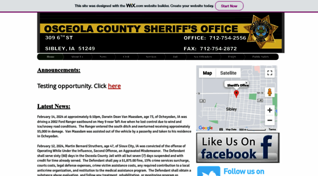 sheriffosceolacounty.org
