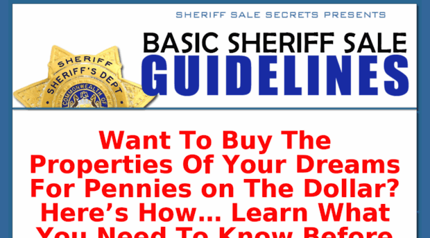 sheriffsalesecret.com