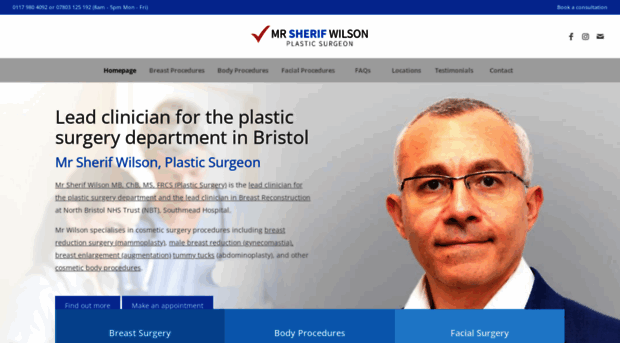 sherifwilsonplasticsurgeon.co.uk