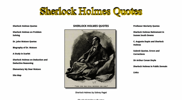 sherlockholmesquotes.com