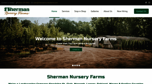 shermannurseryfarms.com