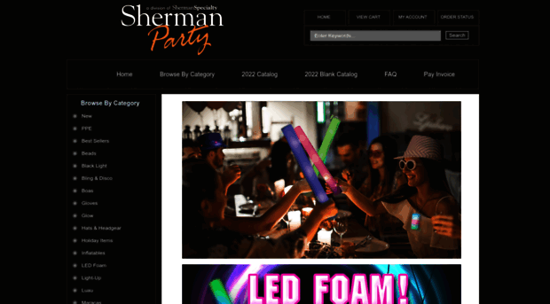 shermanparty.com