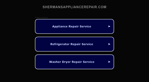 shermansappliancerepair.com