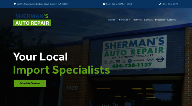 shermansautorepairs.com