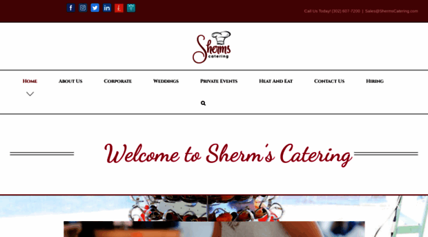 shermscatering.com