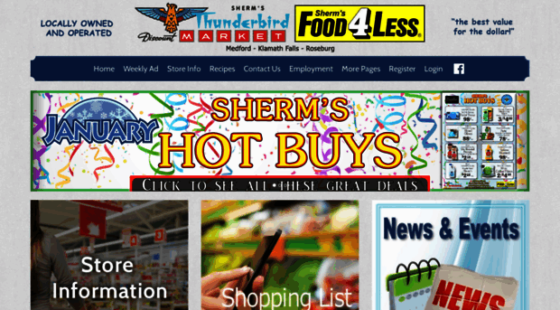 shermsmarkets.com
