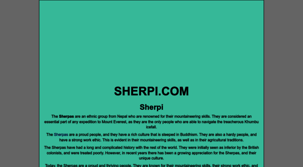 sherpi.com