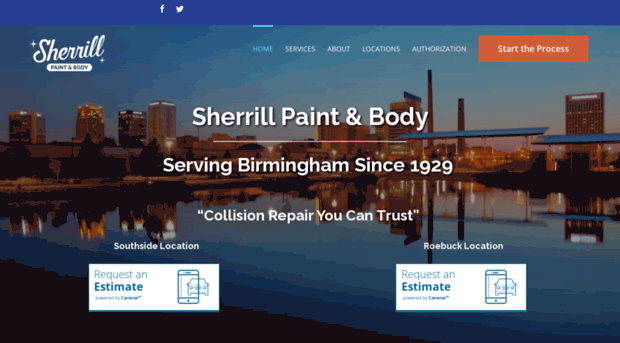 sherrillpaintandbody.com