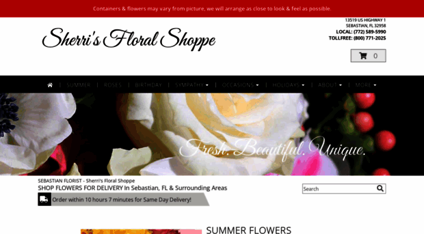 sherrisflowers.com