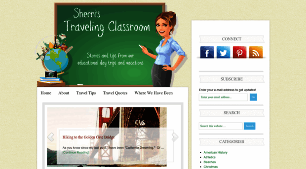 sherristravelingclassroom.com