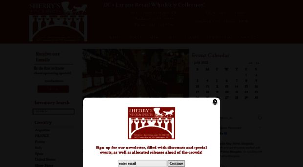 sherryswine.com