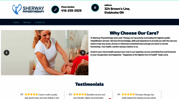 sherwayphysio.com