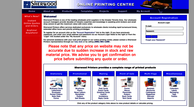 sherwoodprinters.com