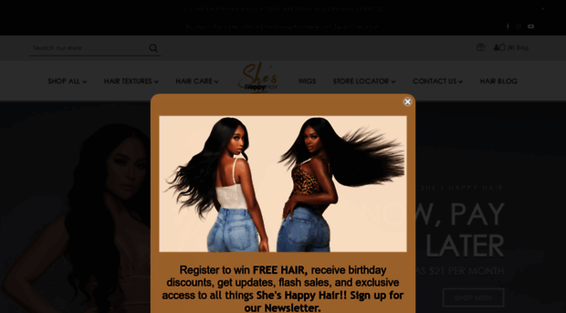 sheshappyhair.com