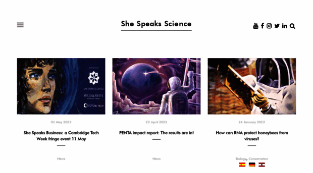 shespeaksscience.com