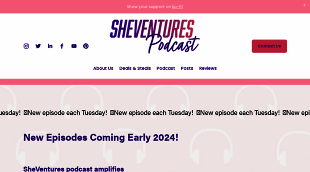 sheventurespodcast.com