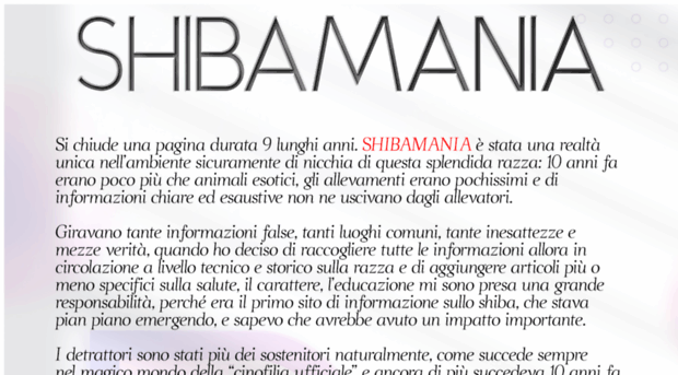 shibamania.it