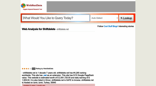 shiftdelete.net.webstatdata.com