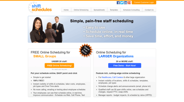 shiftschedulessoftware.com