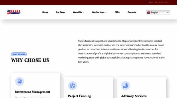 shigainvestment.com
