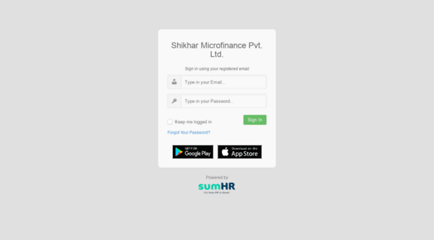 shikarfinance.sumhr.com