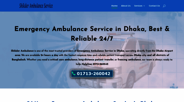 shikderambulanceservice.com.bd
