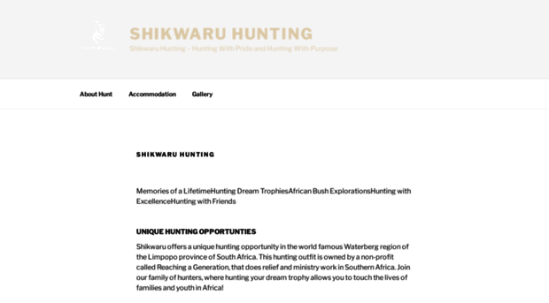 shikwaruhunting.co.za